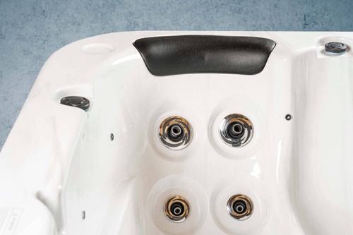 XXL Luxus SPA LED Whirlpool SET 215x215 Farblicht Outdoor+Indoor Pool 5 Personen - Bild 10 von 16