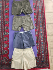 SZORTY DAMSKIE THE NORTH FACE/COLUMBIA/GAP - ŁĄCZNIE 4 SZORTY - ROZMIARY 6, 8