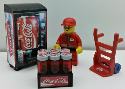 lego coca cola truck