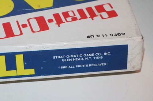Strato Matic Baseball gioco da tavolo vintage tutti i pezzi in foto - Foto 5 di 14