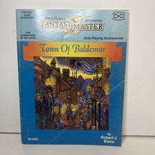 Town of Baldemar Gary Gygax Presents RPG acce...