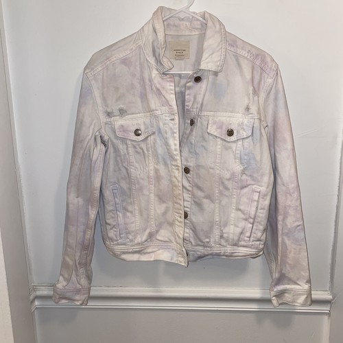 American Eagle White Tie Dye Jean 