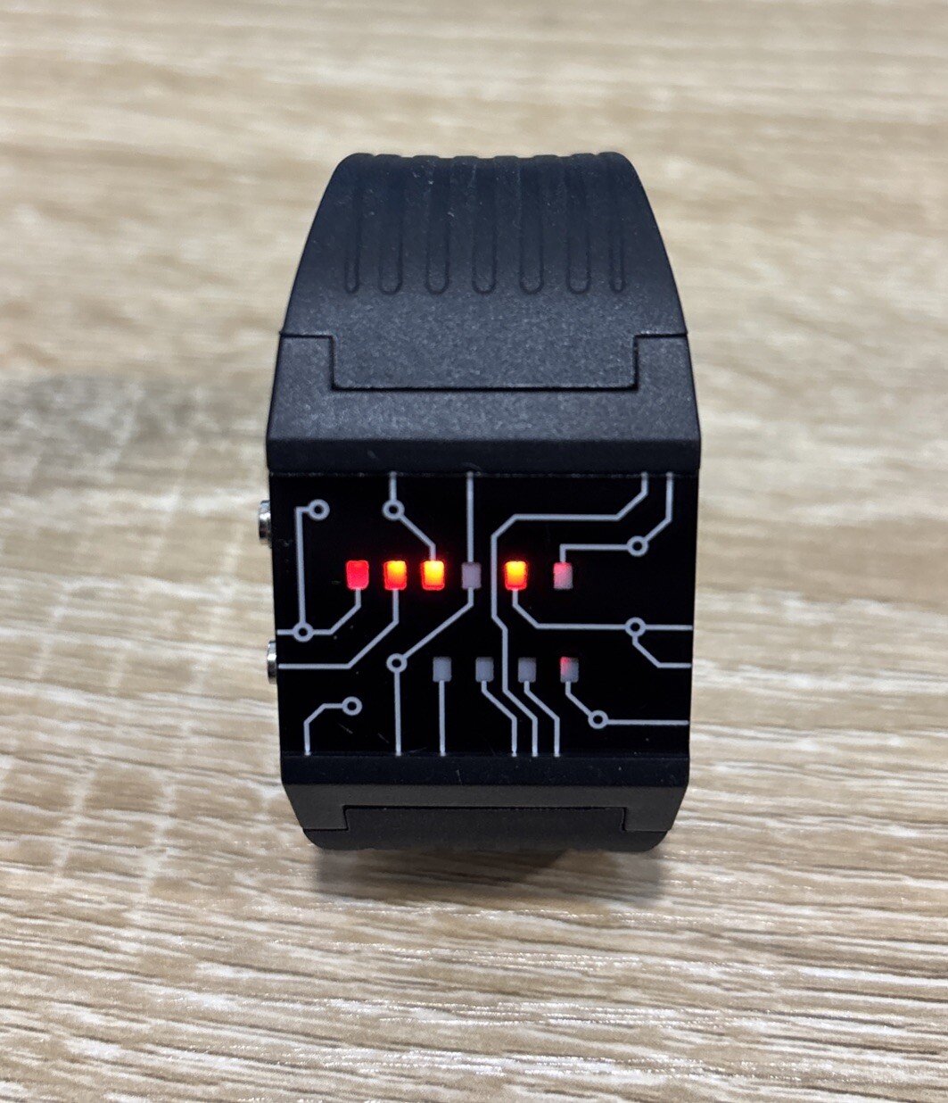 Getdigital Binary Wrist Watch for Professionals with LED Lights -see Description