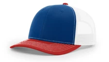 Richardson 112 Trucker Hat Snapback Blank Hat Meshback Hat Trucker Cap - OSFM