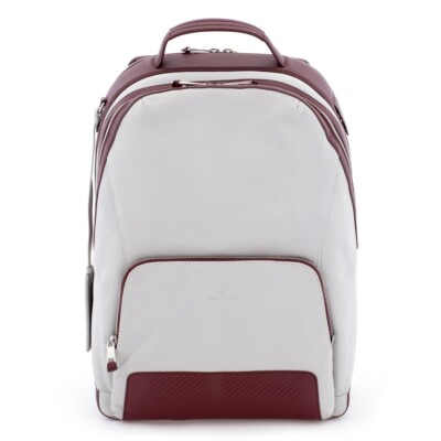 SCHARLAU Professional WOW Nielsen bagpack Rucksack Burgundy White BA04-L02W1