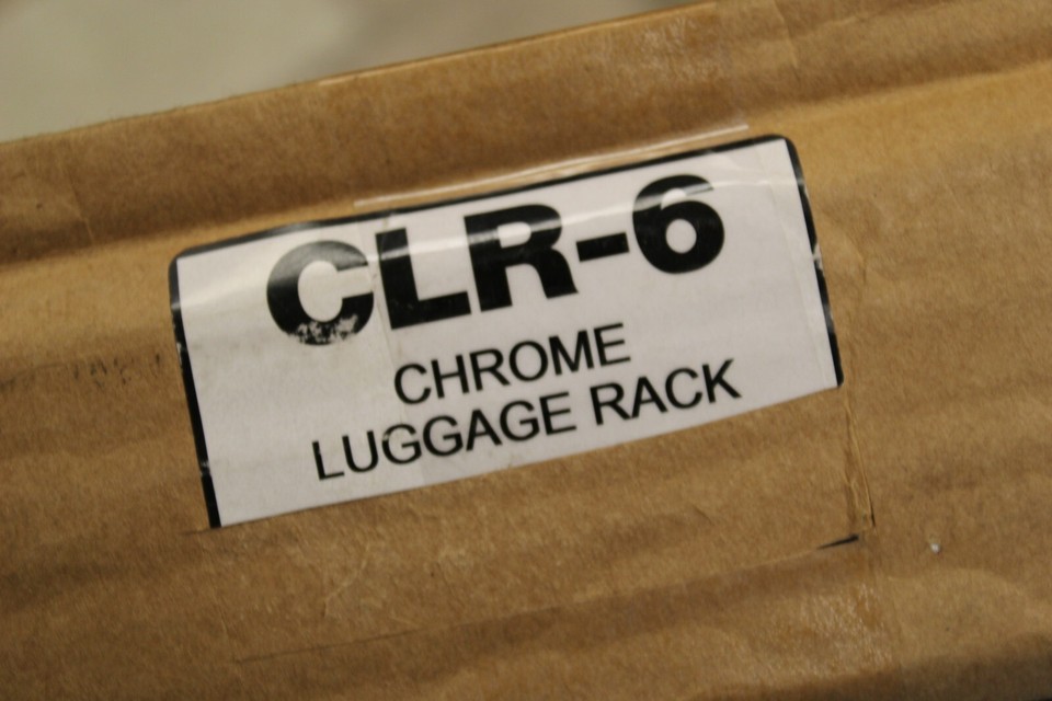 19691977 Corvette Rear 6 Hole Chrome Luggage Rack With Hardware NEW