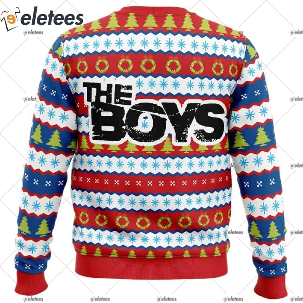 Homelander The Boys Ugly Christmas Sweater KFKTA8VA