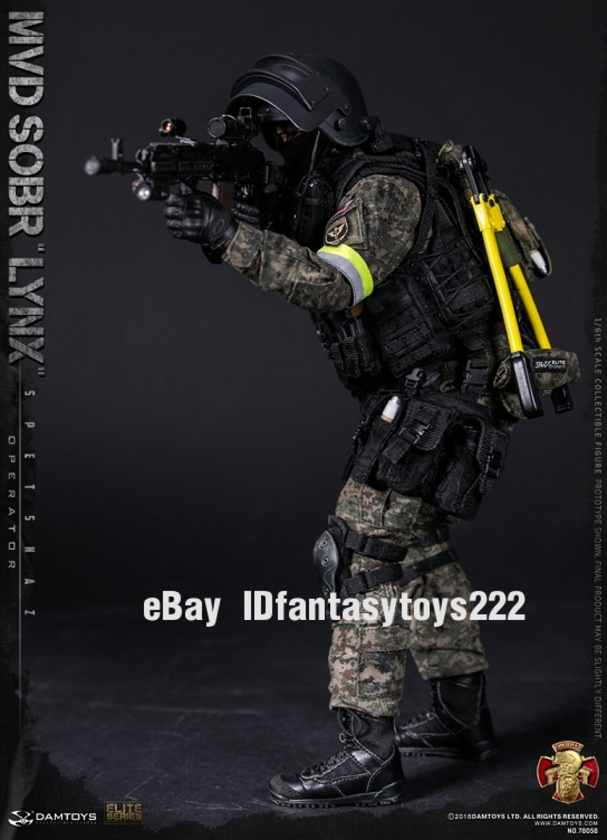 DAMTOYS 78058 1:6 Russian Spetsnaz MVD SOBR LYNX Action Figure