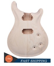 Unfinished Electric Guitar Body Blank Maple Mahogany for Guitar Body Set In