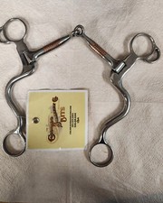 Horse Bit Snaffle 5" "S", Mouth 7 1/2" Cheek Colorado Saddlery New 1005