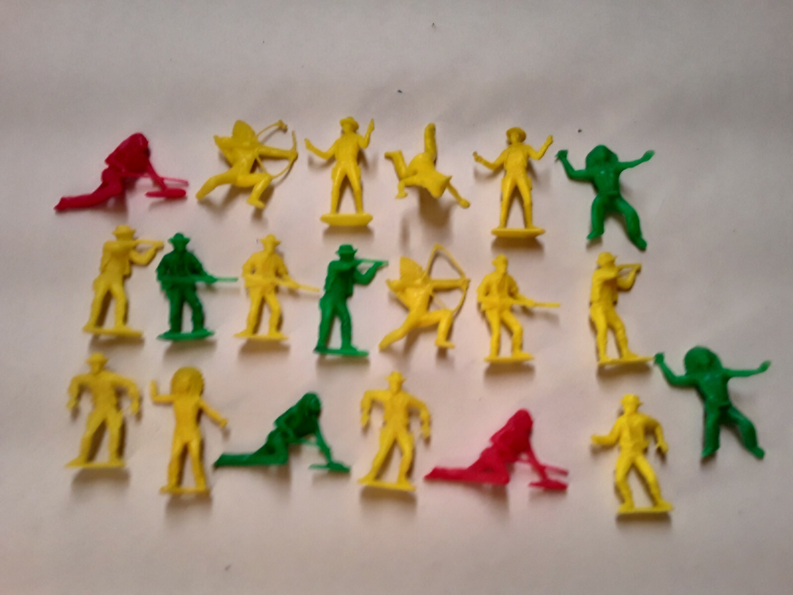 Indios y vaqueros de plástico vintage eBay