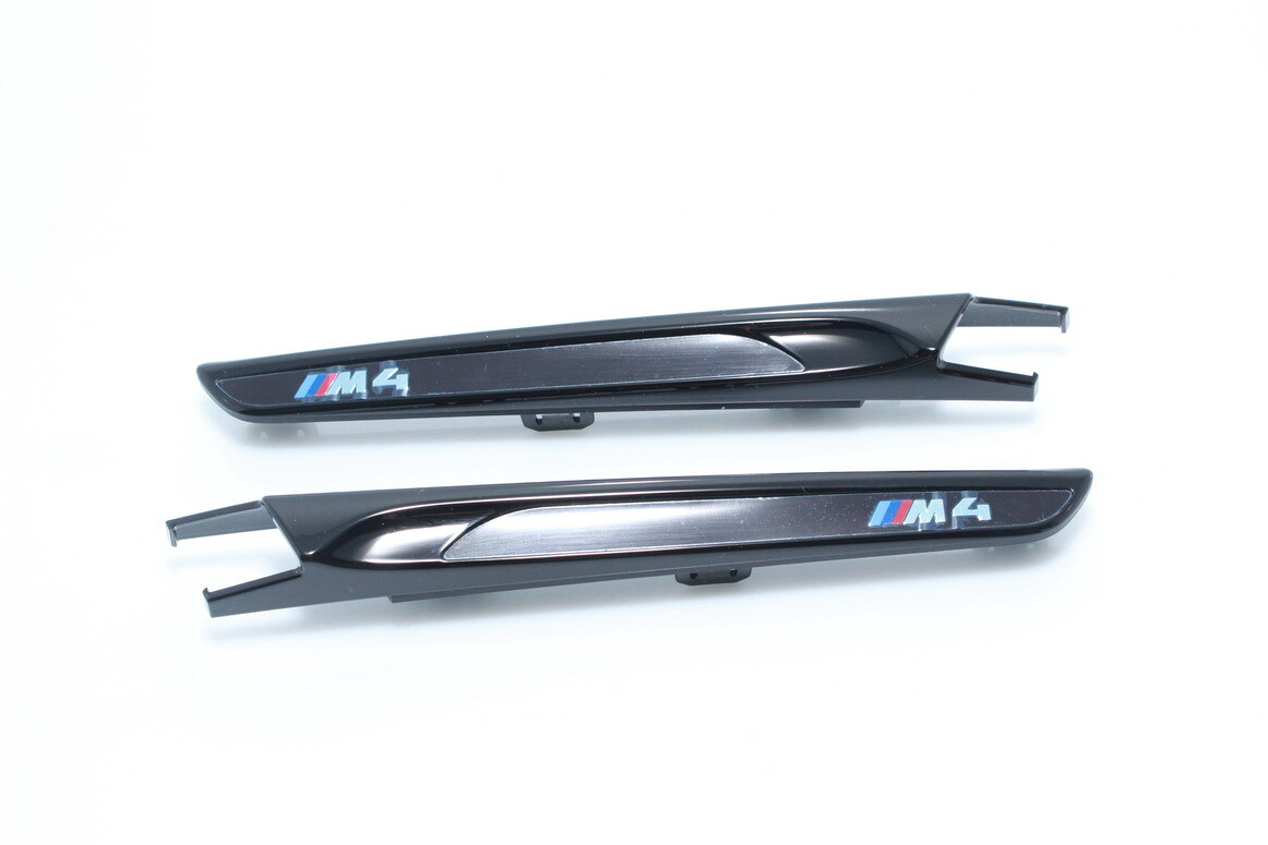 BMW M4 F82 F83 Gloss Black Side Vents M Performance Left Right