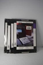 Set of 4 - 2 Pack Acco Letter Size Top Binding Report Covers