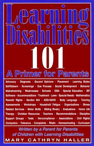 Learning Disabilities 101: A Primer for Parents 9781568250731 | eBay