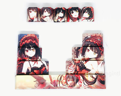 Anime Keycaps Kurumi Tokisaki Cherry Profile 12 Keys For MX Switches Keycap