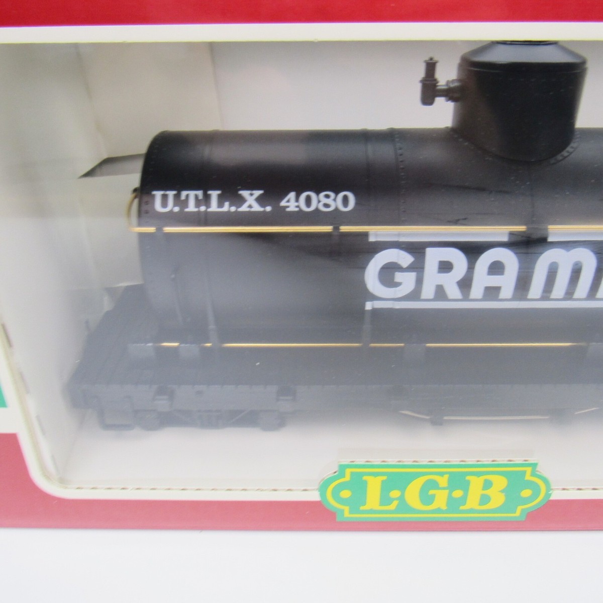 LGB 4080 Y 02 G Scale Tank Car Gramps Tanker Train UTLX #4080