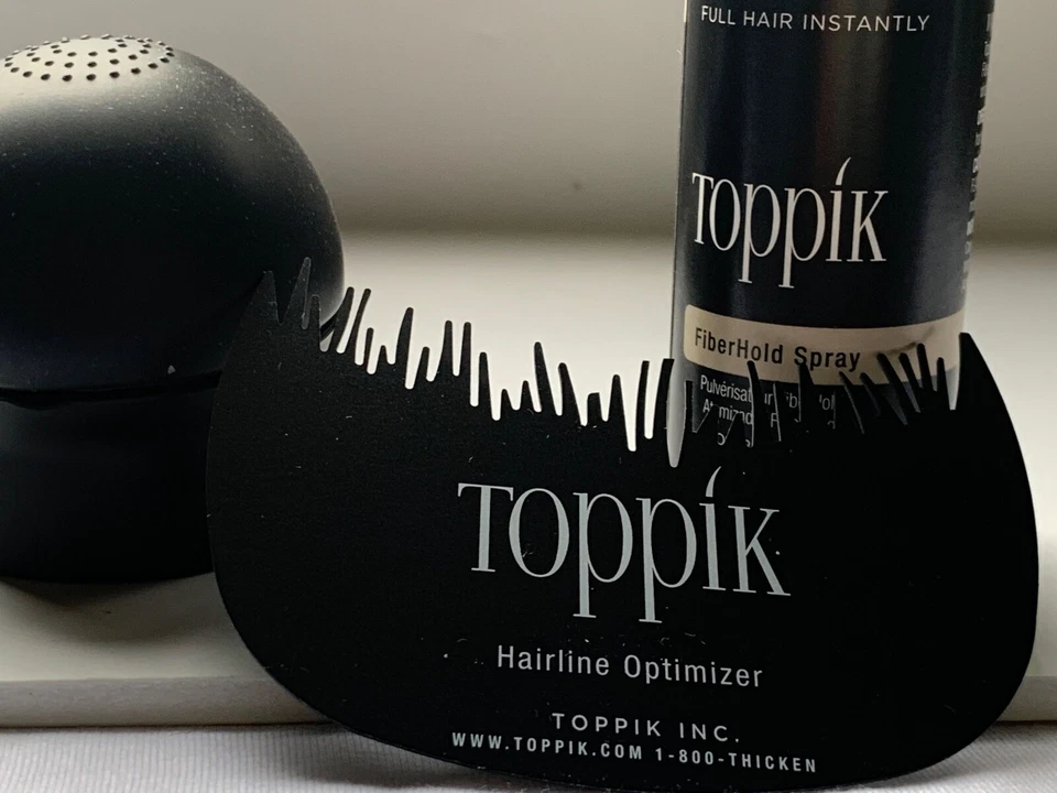 Kit de herramientas de perfeccionamiento del cabello para aplicador Toppik de cabello fino o adelgazado y BONO Foto 4 de 4