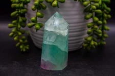 Fluorite Tower - Watermelon 3.5"