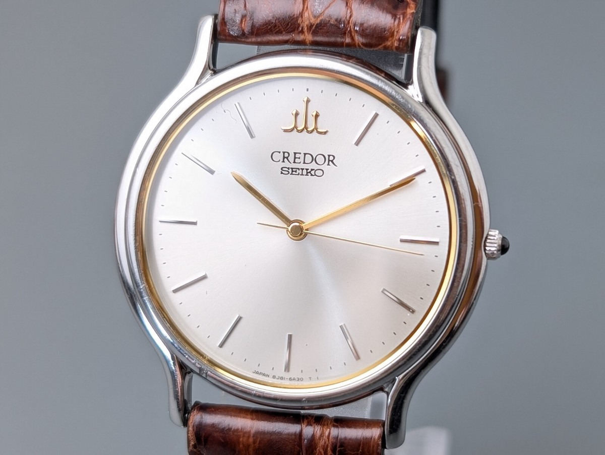 SEIKO CREDOR 腕時計　8J81-6A30 勤続表彰記念 Credor Seiko 8J81-6A30 Gold Coin Dial