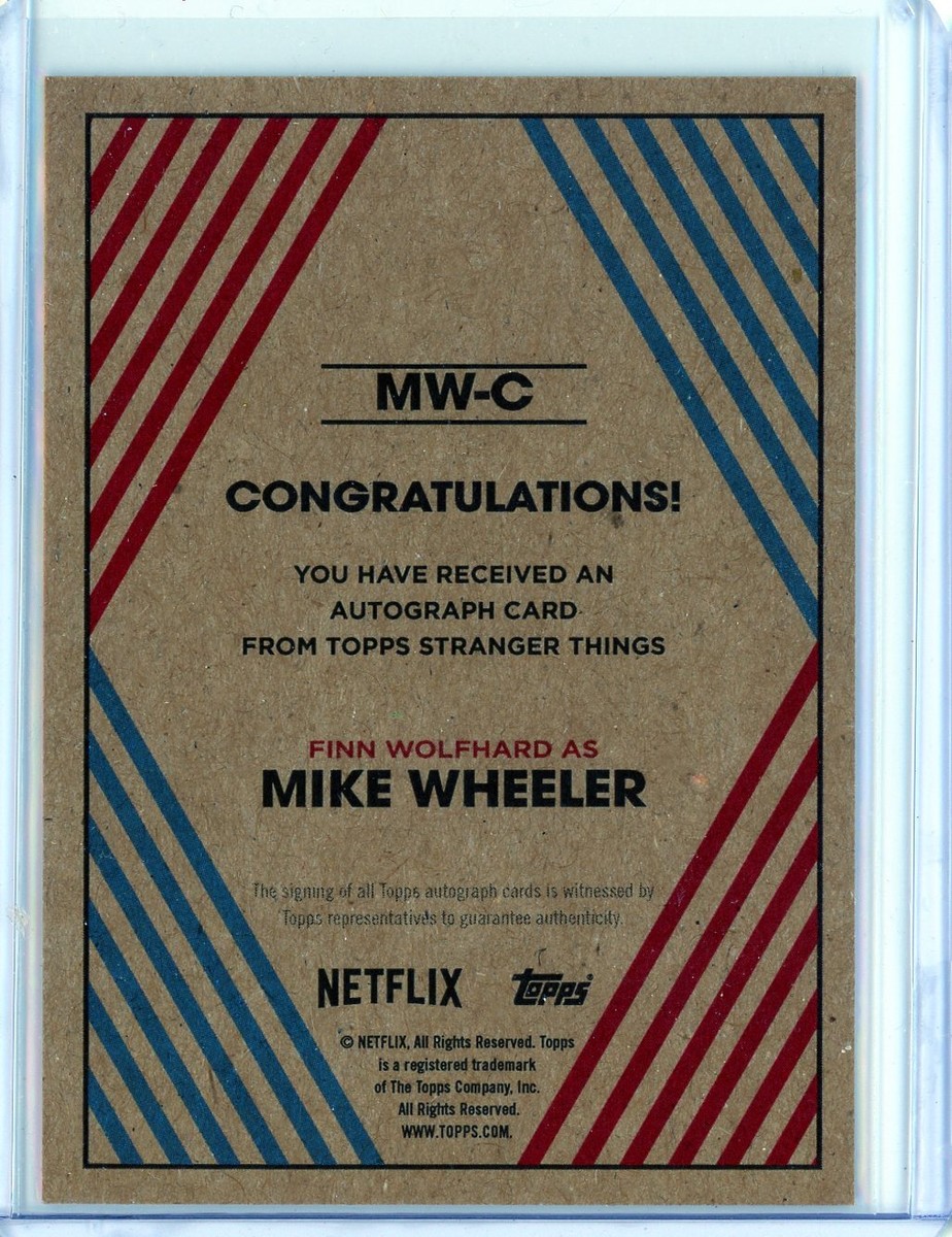 HWC Trading Finn Wolfhard Strange Hawkins Thing Mike Wheeler Los Regalos Imprimieron La Imagen Firmada Del Autógrafo Para Los Fans De La Demostración De Serie De Televisión - A4 Enmarcado