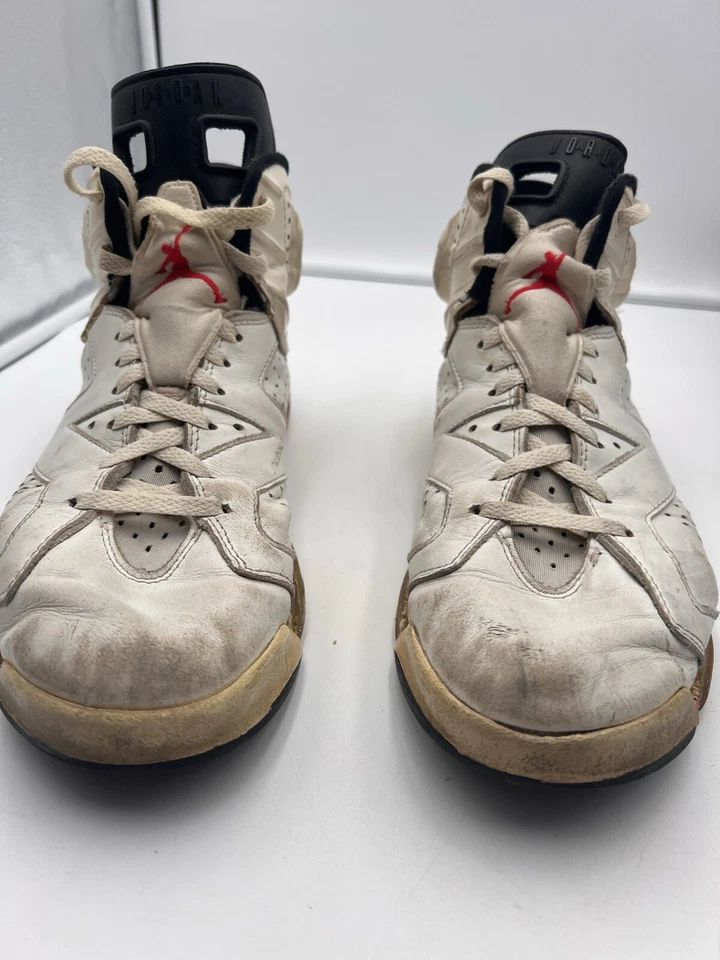 RARO 1991 NIKE AIR JORDAN 6 BLANCO INFRARROJO OG talla 12 con caja original, recibo, papeles Foto 4 de 4