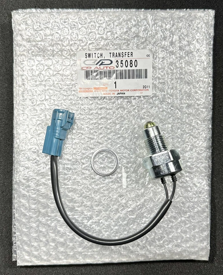 95-04 TOYOTA TACOMA INDICADOR DE TRANSFERENCIA INTERRUPTOR CONECTOR ARNÉS DE CABLES OEM NUEVO Foto 2 de 4