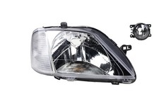 Scheinwerfer Halogen Haupt passend für Dacia Logan 09/2004-05/08 H4 Re. + Nebel.