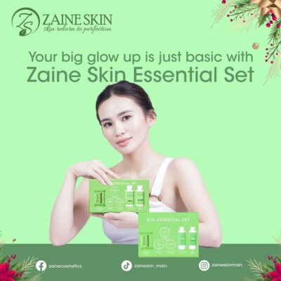ZAINE SKIN BASIC SET SKIN WHITENING ANTI-AGE & PIMPLES BEAUTY