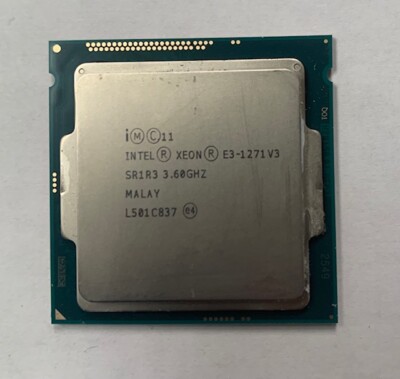 Intel E3-1271 V3 SR1R3  QUAD-CORE SOCKET LGA 1150  3.6 Ghz
