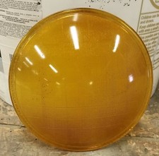 Vintage Stage-Lighting Yellow Glass Lenses. Lot has 10. 5 1/2". 