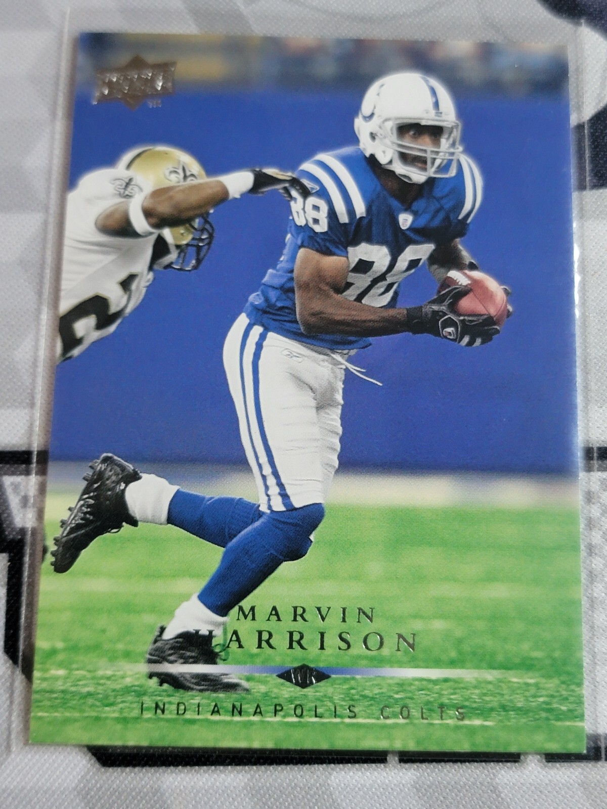 MARVIN HARRISON 2008 Upper Deck #81.  COLTS