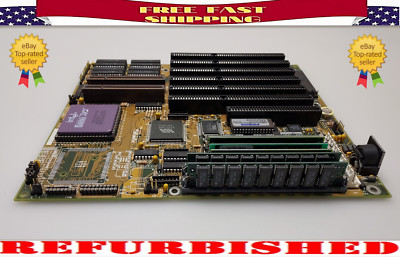 VTG INTEL MOTHERBOARD MODEL 486-GVT COMBO INTEL I486 DX2 SX808 CPU AND 12MB RAM