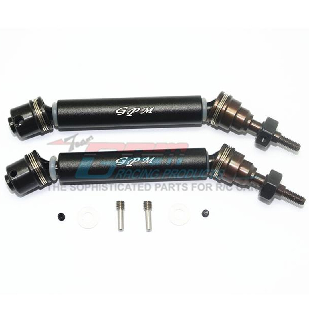 GPM Racing Harden Steel #45 Front Axle Black w/Alloy Body