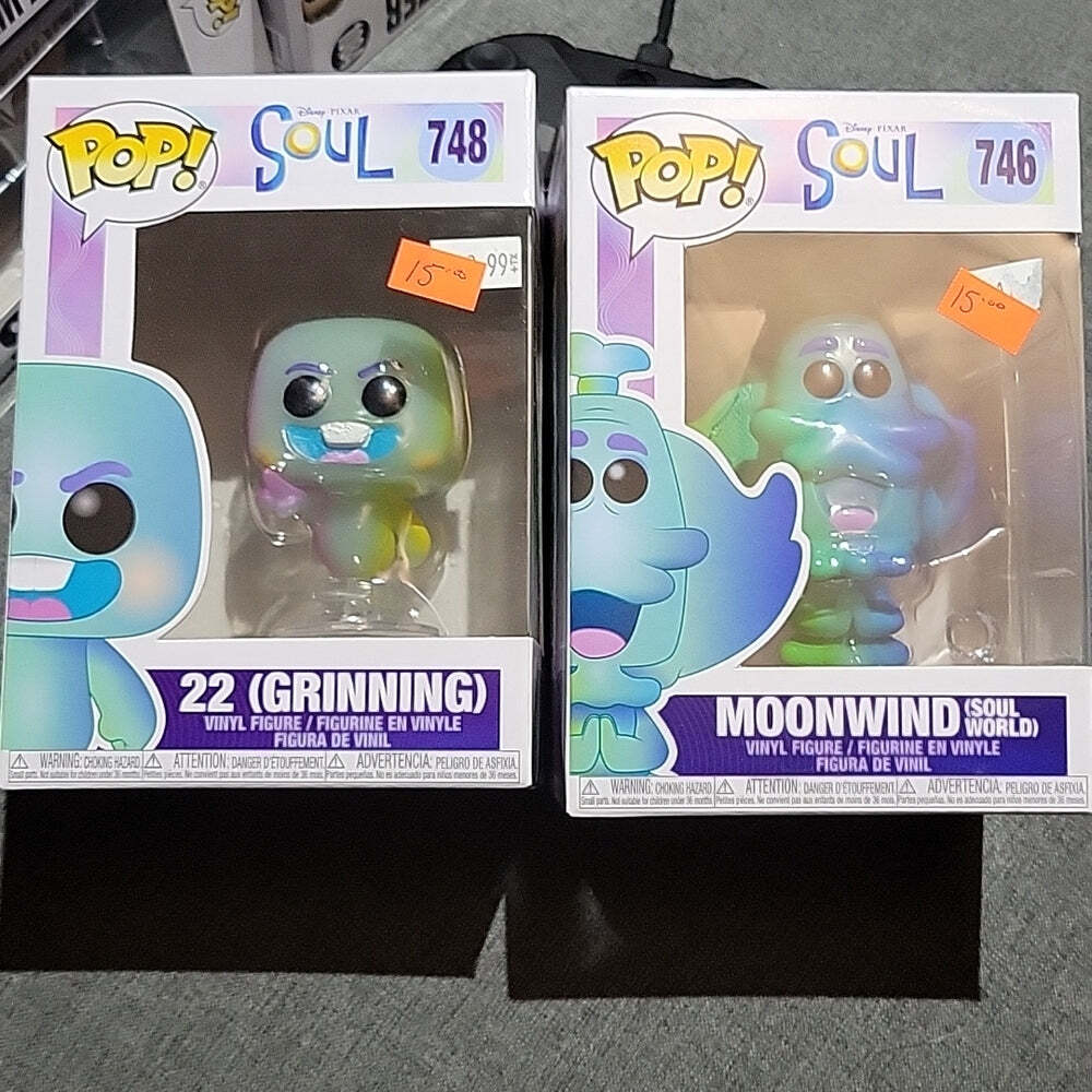Funko pop! DISNEY pixar soul 746-748 moonwind 22 grinning soul