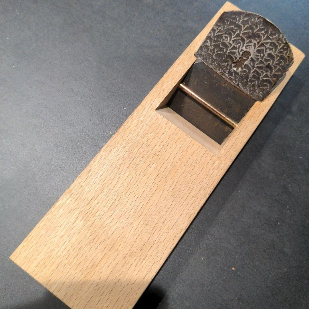 Kanna Hand Plane Japanese Carpentry Woodworking Tool 70mm 鐵心斎 鉋 寸八