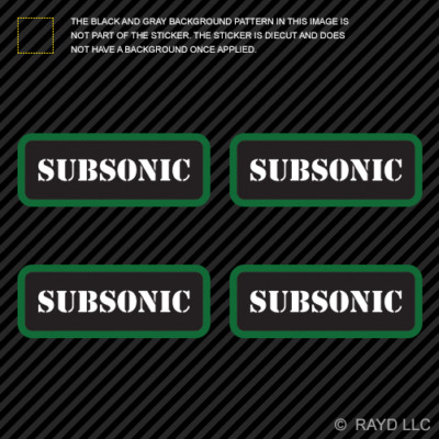 CUSTODIA MUNIZIONI SUBSONIC Lattine Munizioni Etichette Munizioni 3x115 323922525194 - Foto 2