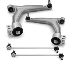 Querlenker + Koppelstangensatz für Opel Vectra C Vorderachse beidseitig