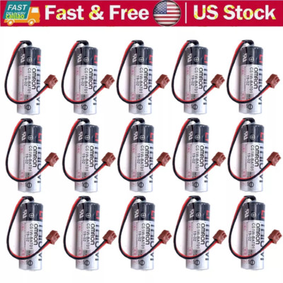 15Pcs ER17500V/3.6V Battery 2700mAh CS1W-BAT01 Battery For Omron CS1W-BAT01 PLC