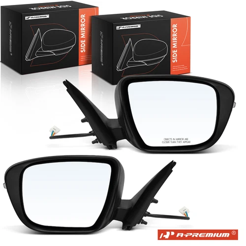 2x Mirror with Manual Folding & Turn Signal for Nissan Juke 2015-2017 963013YM4A