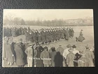 RPPC 315TH REG ON PARADE CAMP MEADE WW1 US MILITARY REGIMENT ARMY