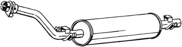 Bosal 175-019 EndschalldäMpfer FüR MERCEDES-BENZ-image