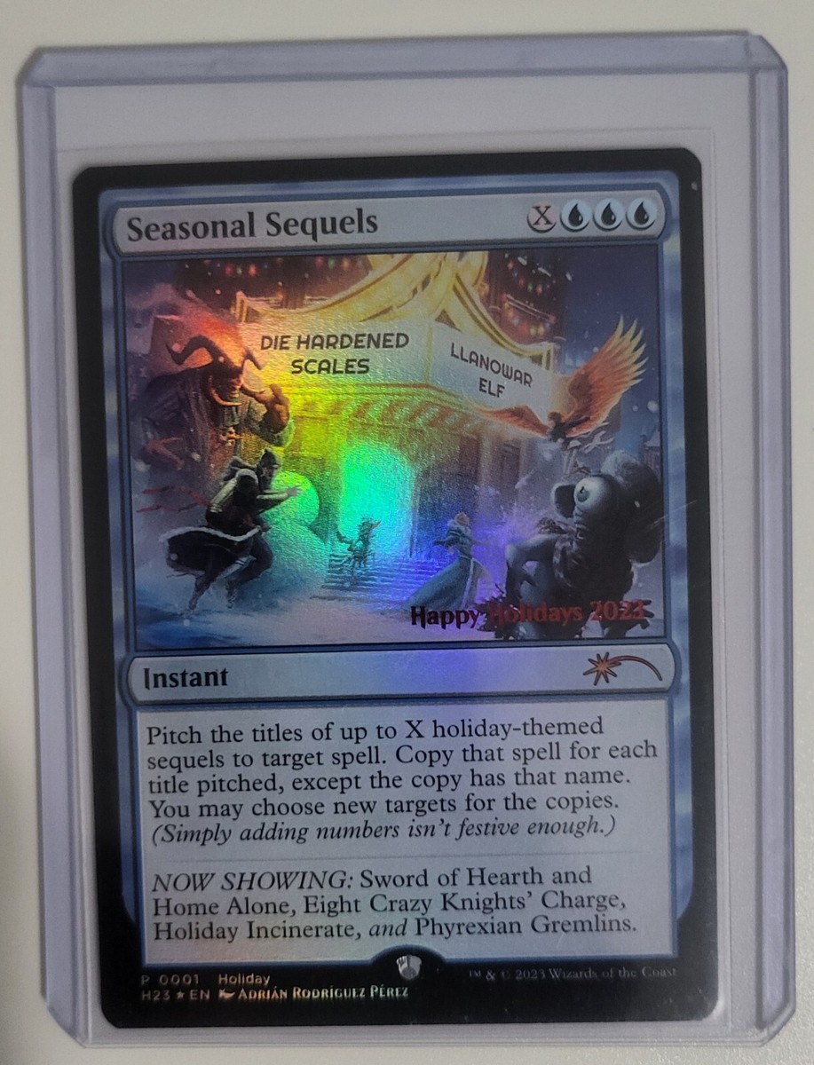 Magic The Gathering Seasonal Sequels Holiday Promo 2023 MTG | eBay
