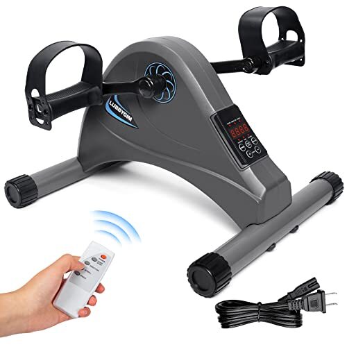 Motorized Mini Exercise Bike Pedal Exerciser for Seniors Rehab