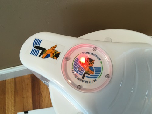 **POOLWATCH POOL ALARM SYSTEM w/REMOTE ALARM ABOVE GROUND IN-GROUND FALSE DETECT - Picture 6 of 16