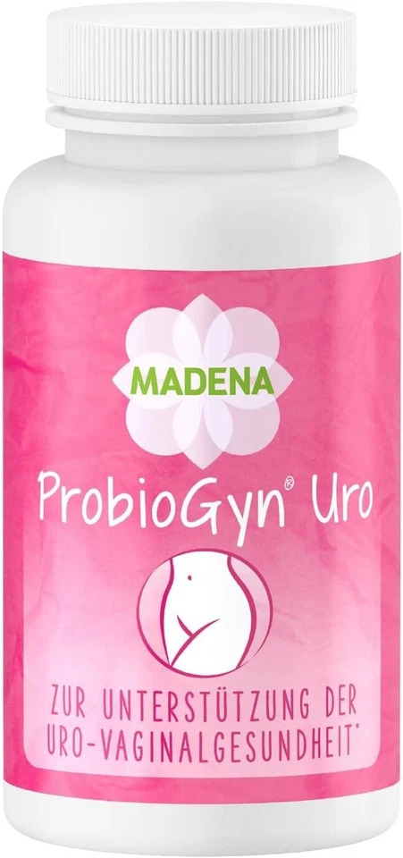 MADENA ProbioGyn Uro 60 Kapseln Milchsäure- & Bifidobakterien mit Cranberry