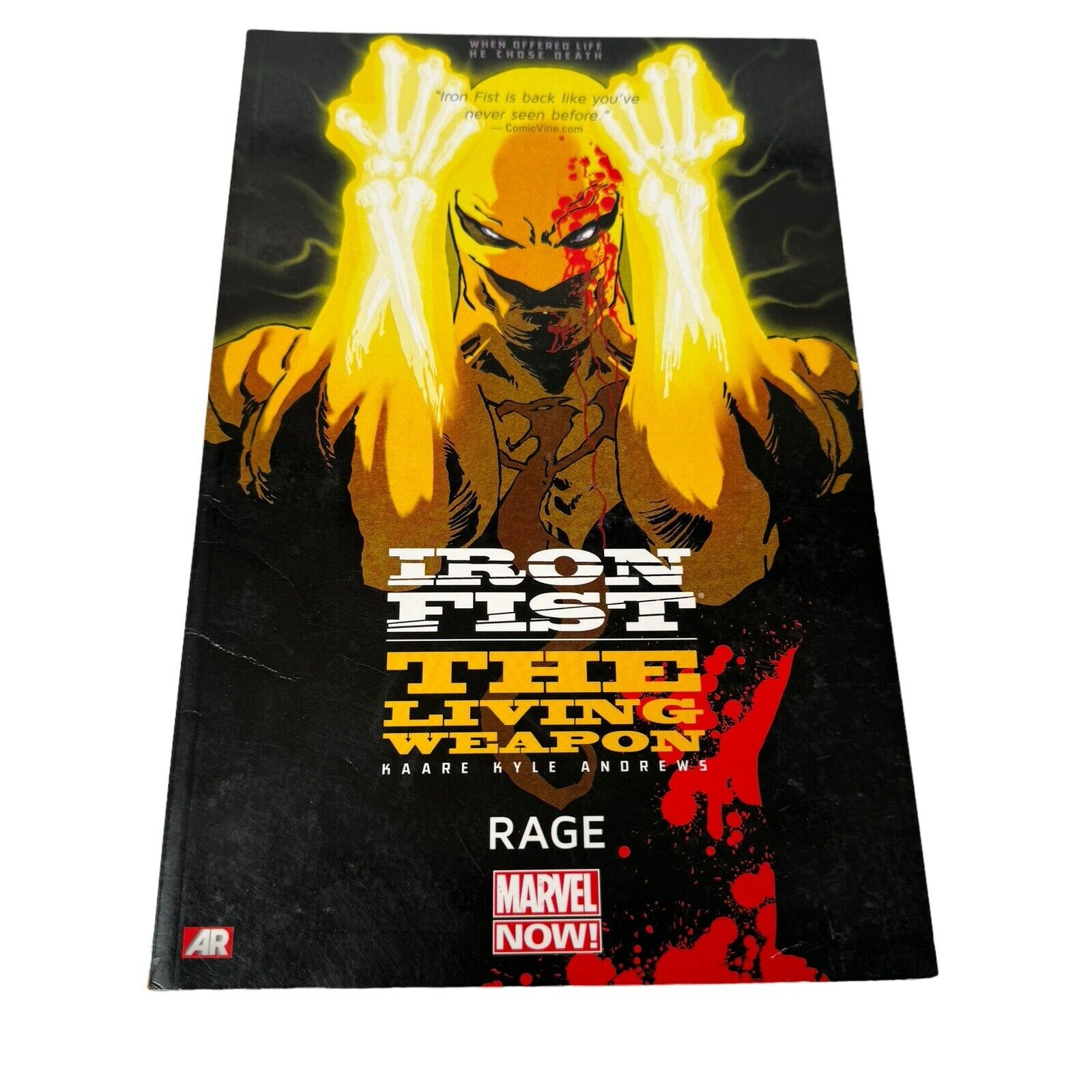 Iron Fist: The Living Weapon Volume 1: Rage by Kaare Andrews: Used