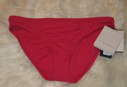 La Blanca Island Goddess Hipster Bikini Bottoms Pink Size 4 NWT | eBay