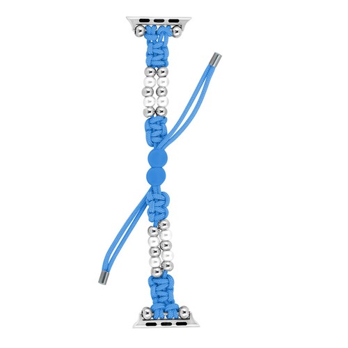Braided Sport Pearl Band Strap For Samsung Galaxy Watch 46mm /Huawei/Garmin - Picture 32 of 39
