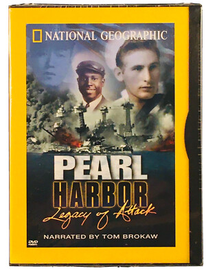 Pearl Harbor - Legacy Of Attack (DVD 2001 FS) National Geographic Tom Brokaw NEW