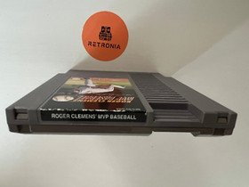Roger Clemens MVP Baseball Nintendo Nes Game Cart NTSC Version Cleaned & Tested